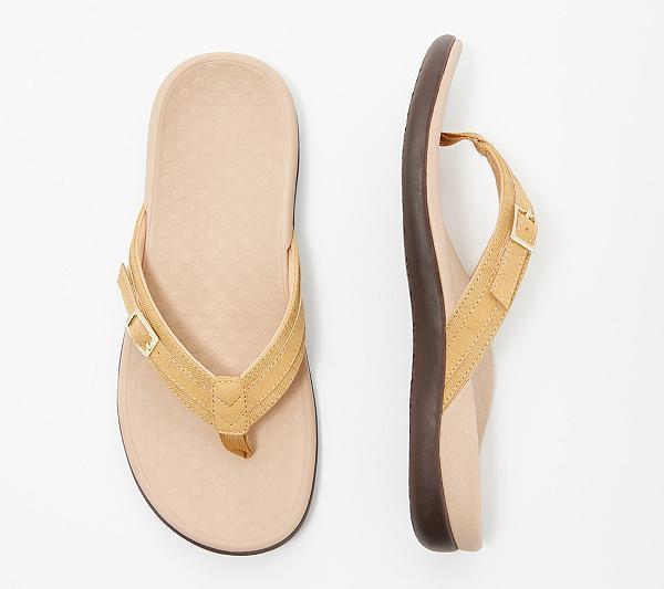 Orthopädische Damen Sommersandalen mit ergonomischem Fußbett | Rutschfest & bequem | 3-Zonen-Support, EU 35–42, Farbenwahl 2