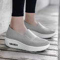 Orthopädische Sneakers Damen atmungsaktiv & weich | Stoßdämpfende Sohle für ganztägigen Komfort | Einfaches Anziehen, EU 34–46 4