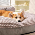 Orthopädisches Hundebett mit Waschbarem Kissen, Extra Dicke Polsterung, Ideal für Große und Kleine Hunde 3