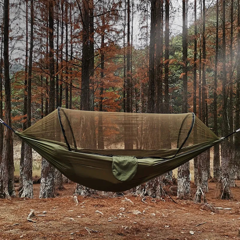 Outdoor-Hängematte mit Moskitonetz – SkyNest 0