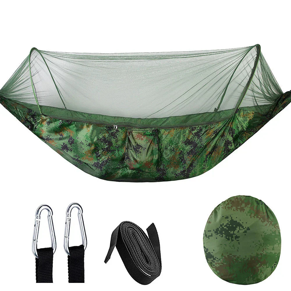 Outdoor-Hängematte mit Moskitonetz – SkyNest 6