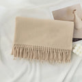 Pashmina Schal für Damen und Herren, weich, warm, 200x68 cm, vielseitig und elegant 13