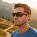 Polarisierte Sonnenbrille – UV400 Schutz & Leichtes Rundes Design 0