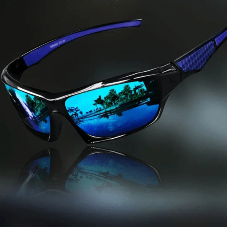 Polarisierte Sonnenbrille – UV400 Schutz & Leichtes Rundes Design 3