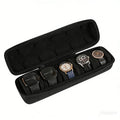 Portable Watch Box for Men - Travel Case Organizer with Anti-Move Storage 4