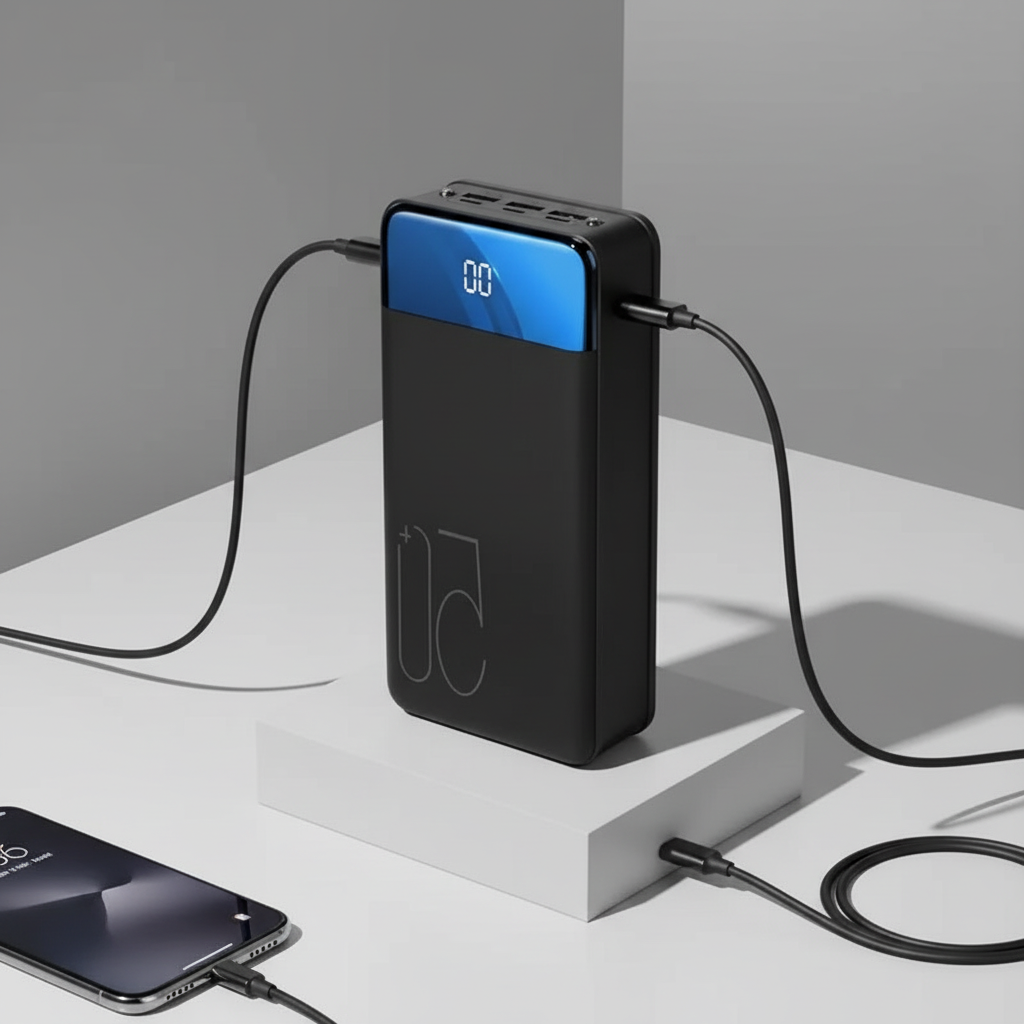 Powerbank 50000mAh mit USB-C, Schnellladefunktion und Laptop-Ausgang 1