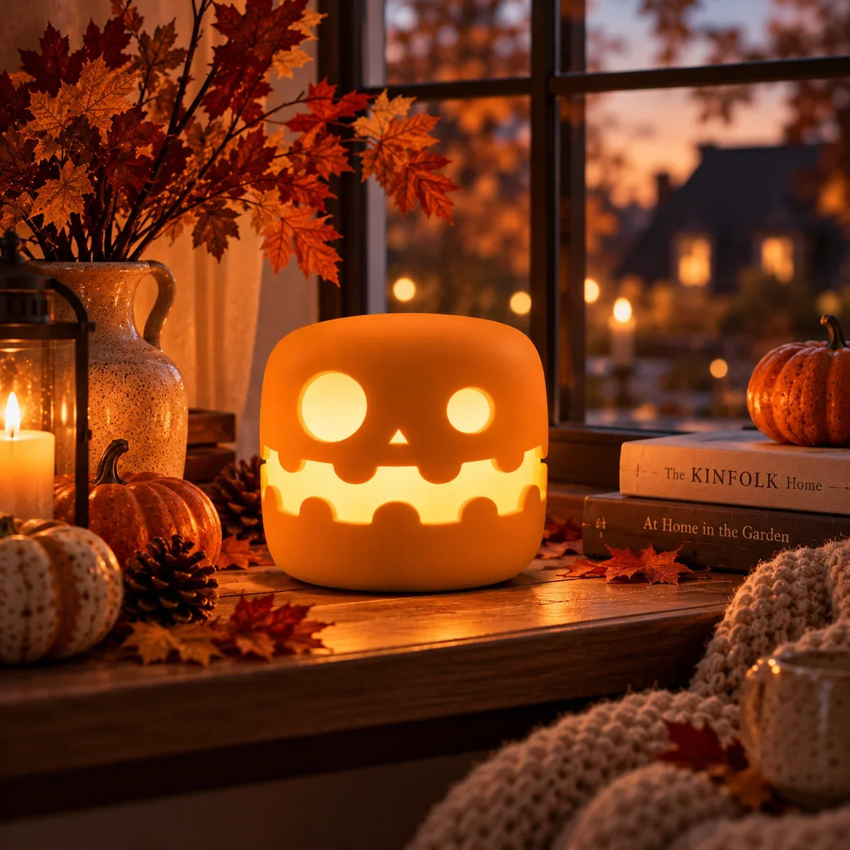 Pumpkin Glow LED Night Light 1
