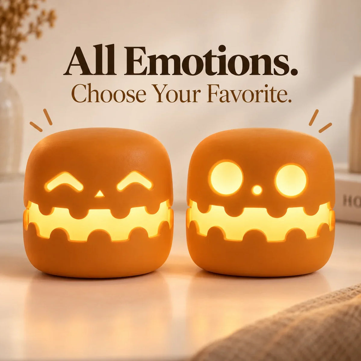 Pumpkin Glow LED Night Light 7
