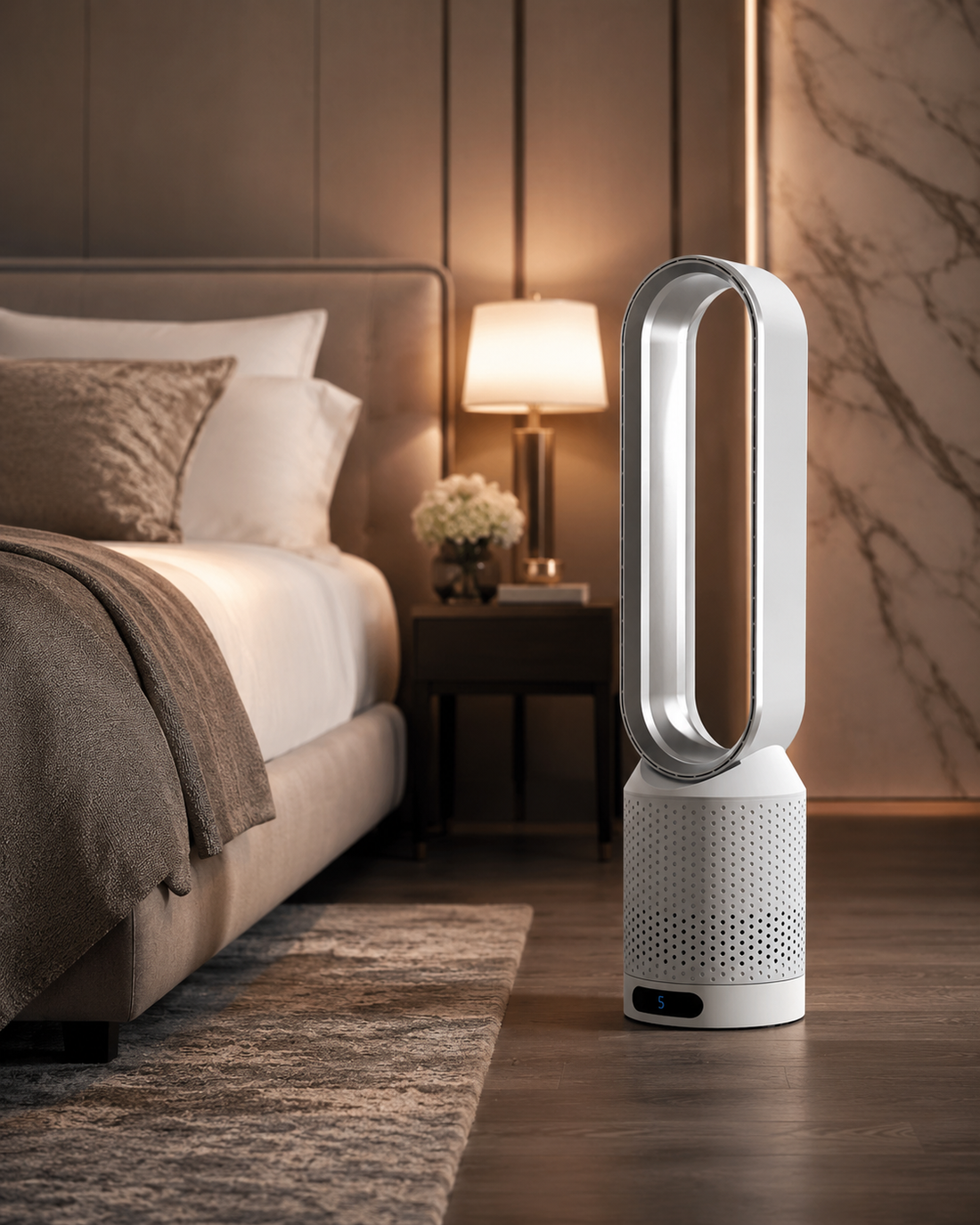 Purifier 3-in-1-Luftkühler mit Luftreiniger | LED Touch & Oszillation 0