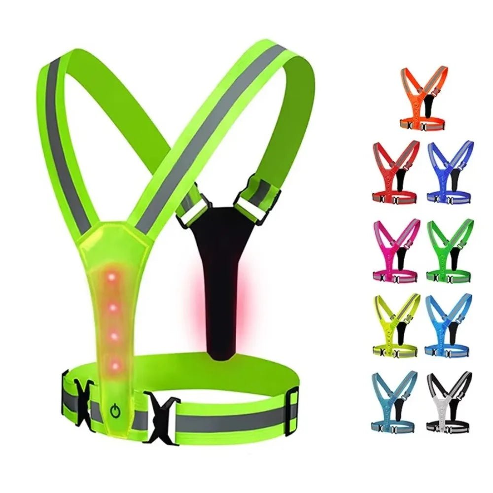 RUNSPARK – Verstellbare LED-Weste – 3 Modi für sicheres Nachttraining 6