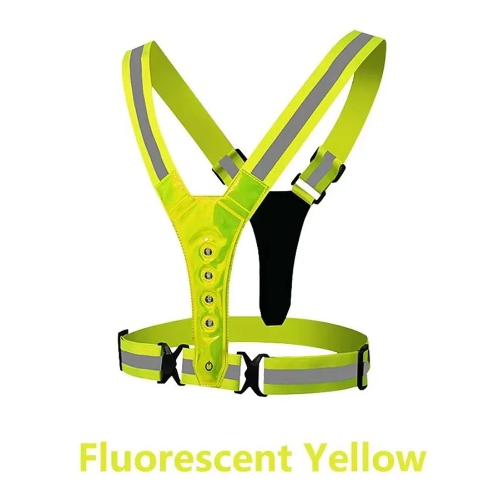 RUNSPARK – Verstellbare LED-Weste – 3 Modi für sicheres Nachttraining 9