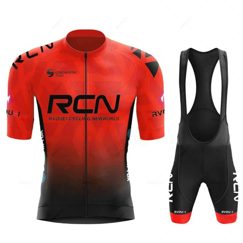 Radtrikot Set Herren – Atmungsaktiv, Leicht, Schnell Trocknend, Elastische Passform 5