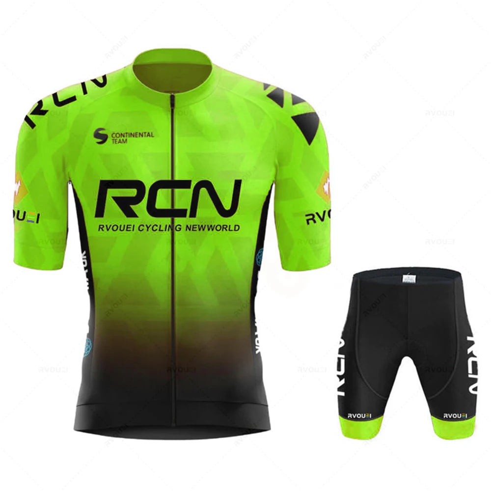 Radtrikot Set Herren – Atmungsaktiv, Leicht, Schnell Trocknend, Elastische Passform 8