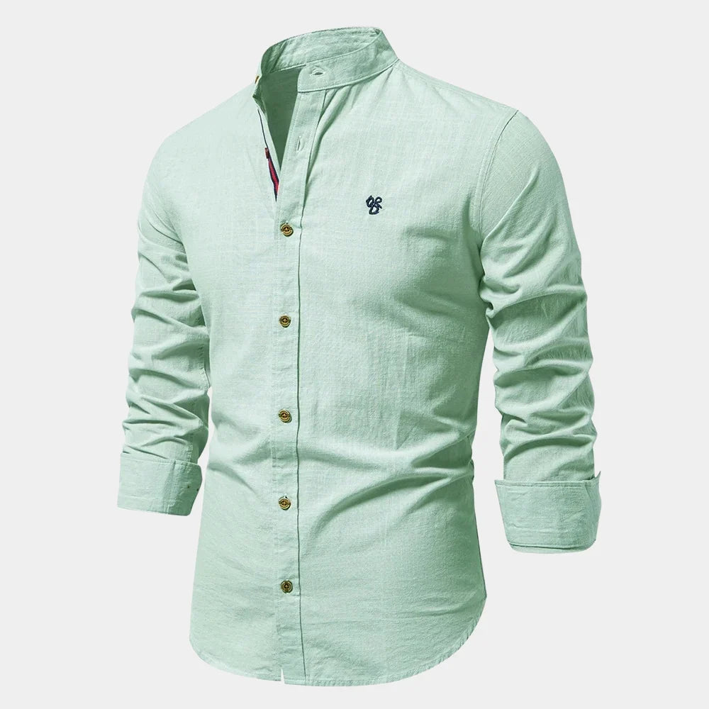 Ralph - Men's Long-Sleeve Summer Shirt 4