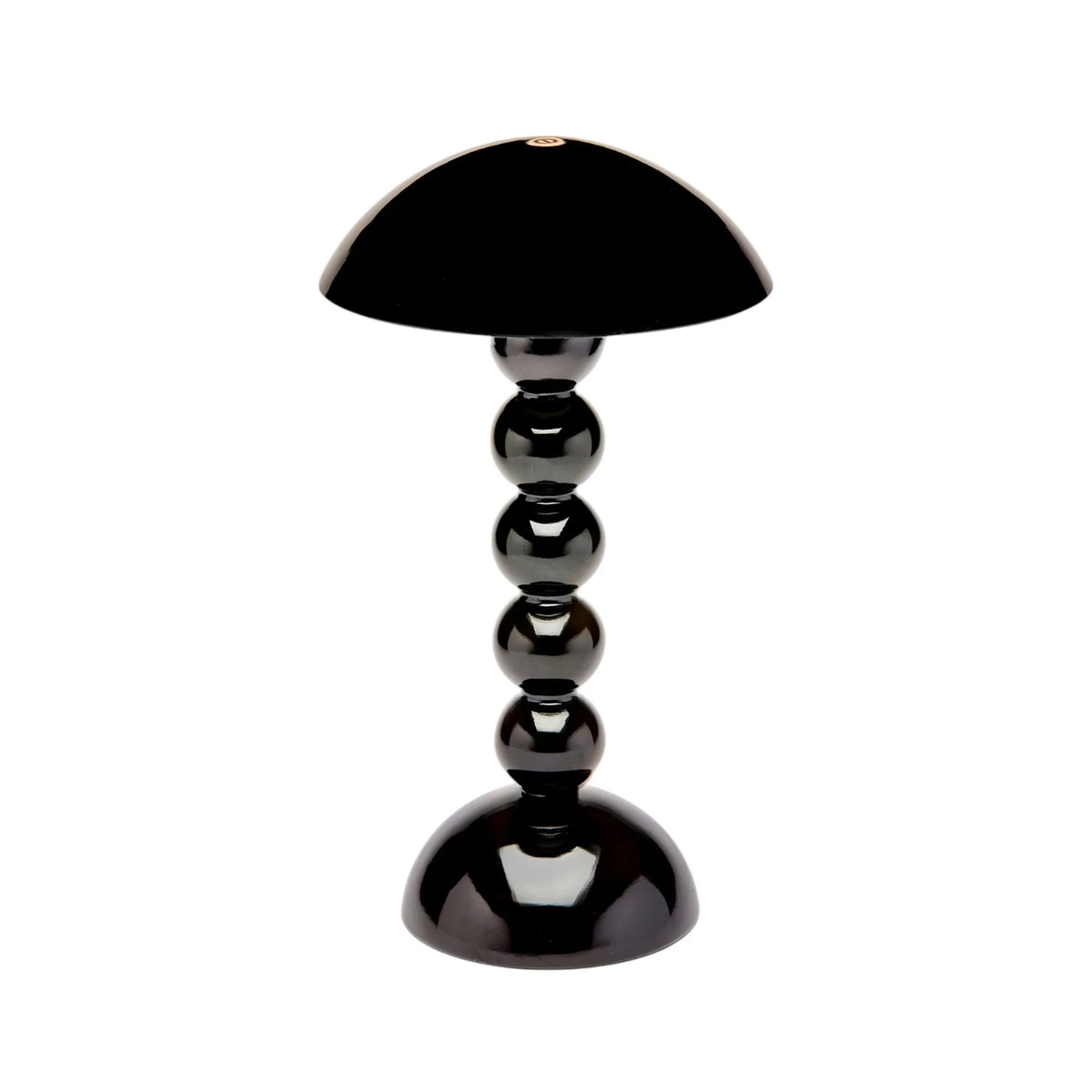 Rechargeable Black Lacquer LED Lamp with Adjustable Brightness, 30 cm 0