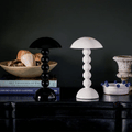 Rechargeable Black Lacquer LED Lamp with Adjustable Brightness, 30 cm 1