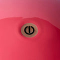 Rechargeable Bobbin LED Lamp with Adjustable Brightness, Watermelon Design, Lacquer Finish 3