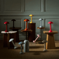 Rechargeable LED Lamp - Adjustable Brightness, Bobbin Design, Lacquer Finish 4