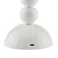 Rechargeable White Lacquer LED Lamp with 3 Brightness Levels for Versatile Lighting 2