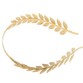 Retro Gouden Haarband Dames met Bladmotief, Tiara Stijl voor Bruiloften en Feesten 9
