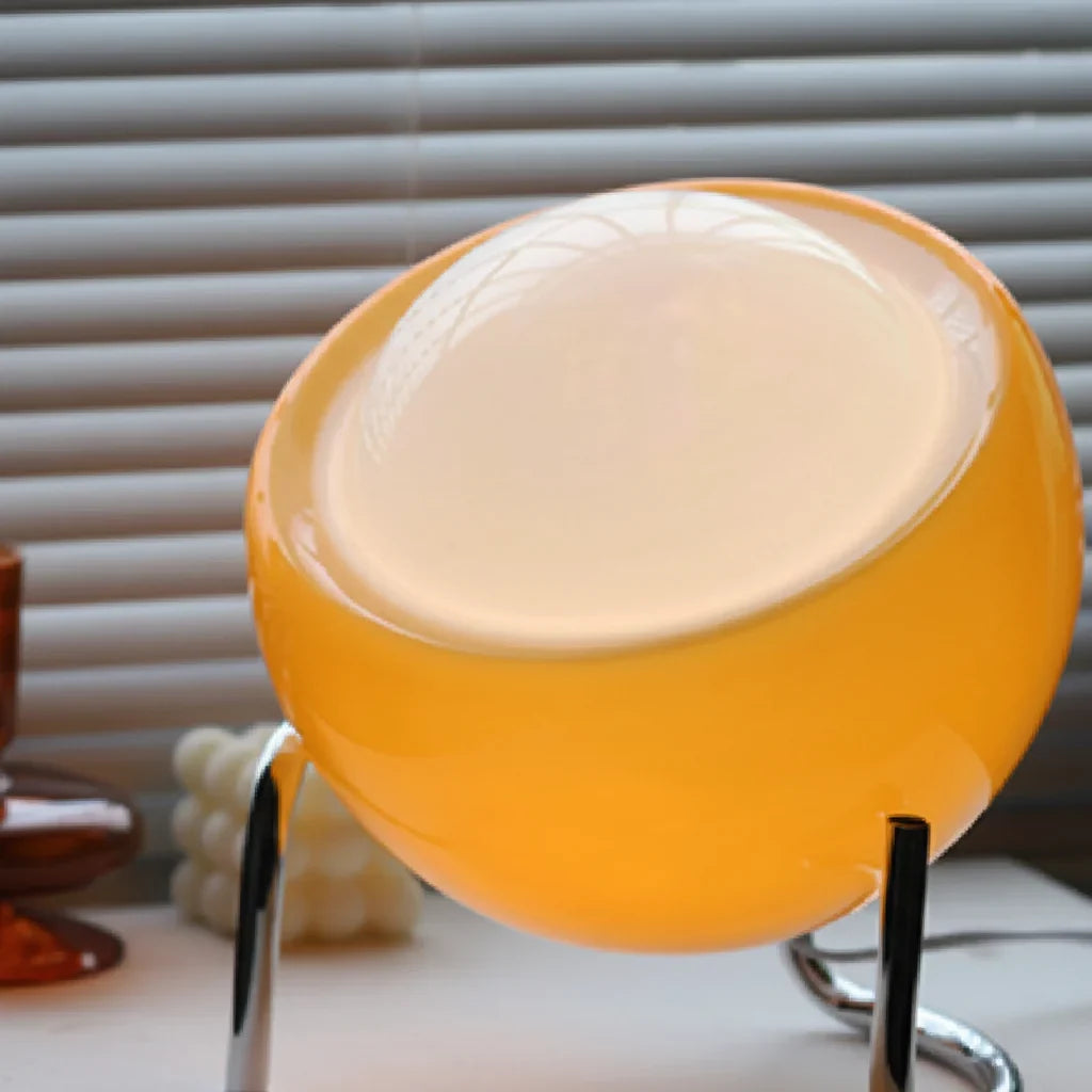 Retro glass table lamp - GlassHaven 2