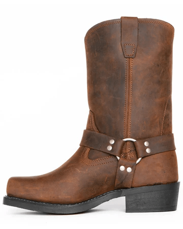 Robuste Herrenstiefel | Wasserdichtes Leder mit Ölbeständiger Sohle | Langlebige Gurtstiefel für Alle Wetterbedingungen 7