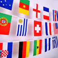Z-ONE FLAG 100/200 Countries National Flag14x21cm 20x30cm String Flag Countries Around The World Nations Flag For Party decor VestraGear