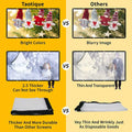 60 72 84 100 120 150 inch Simple Foldable Projection Screen 100inch Curtain 16:9 Outdoor Full HD 2K 4K Projector Screen Curtain VestraGear