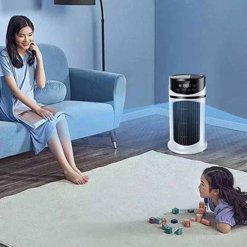 Portable Mini Conditioner Water Cooling Fan Water Cooling Conditioning air Cooler for Office Home Air Conditioner VestraGear