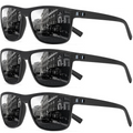 Set aus 3 Polarisierten Sonnenbrillen Damen mit UV-Schutz, Leicht, Stilvolles Design 2