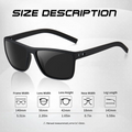 Set aus 3 Polarisierten Sonnenbrillen Damen mit UV-Schutz, Leicht, Stilvolles Design 6