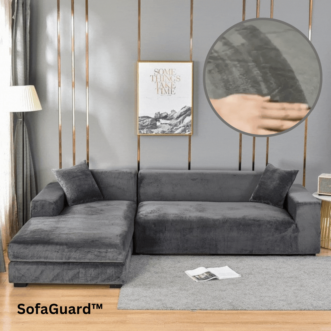 Sofa Bezug UUniversal Sofabezug elastisch & waschbar | Komplettschutz für 1–4 Sitzer | Flecken- & staubabweisend, 90–300 cm, pflegeleichtniversal | Elastisch & Waschbar | Komplettschutz für 1–4 Sitzer 0