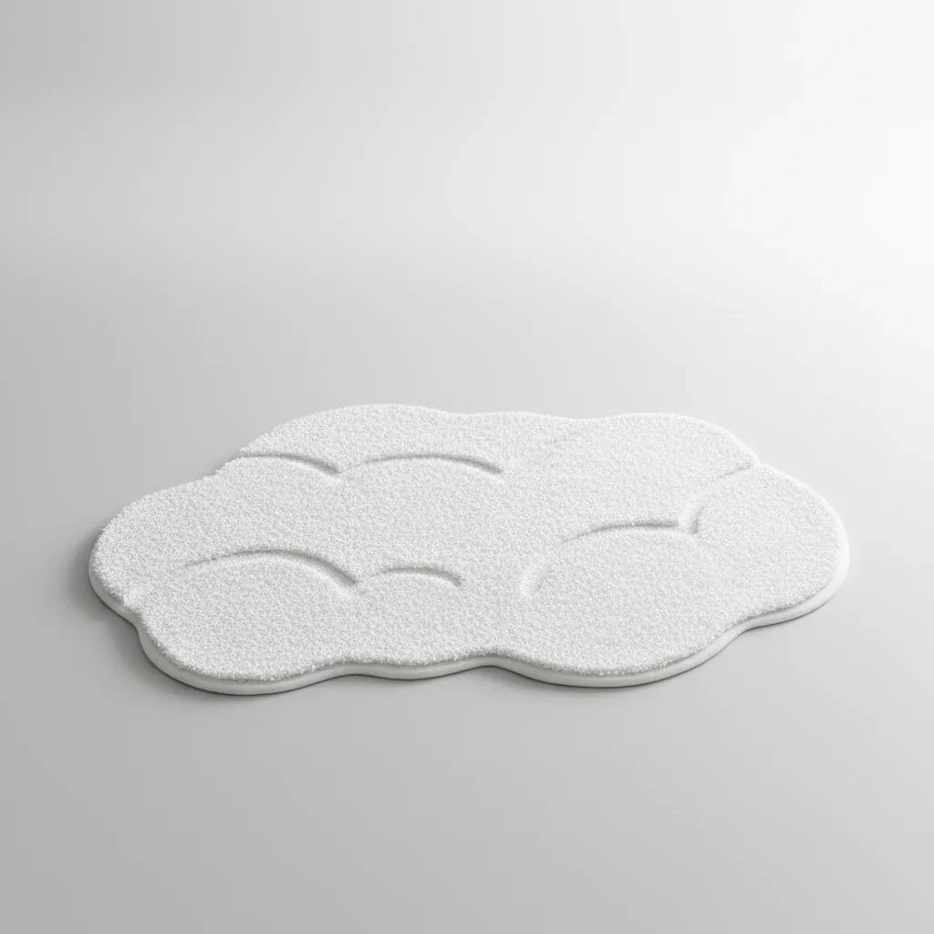 Soft Plush Bathroom Floor Mat - FjordFluff 5