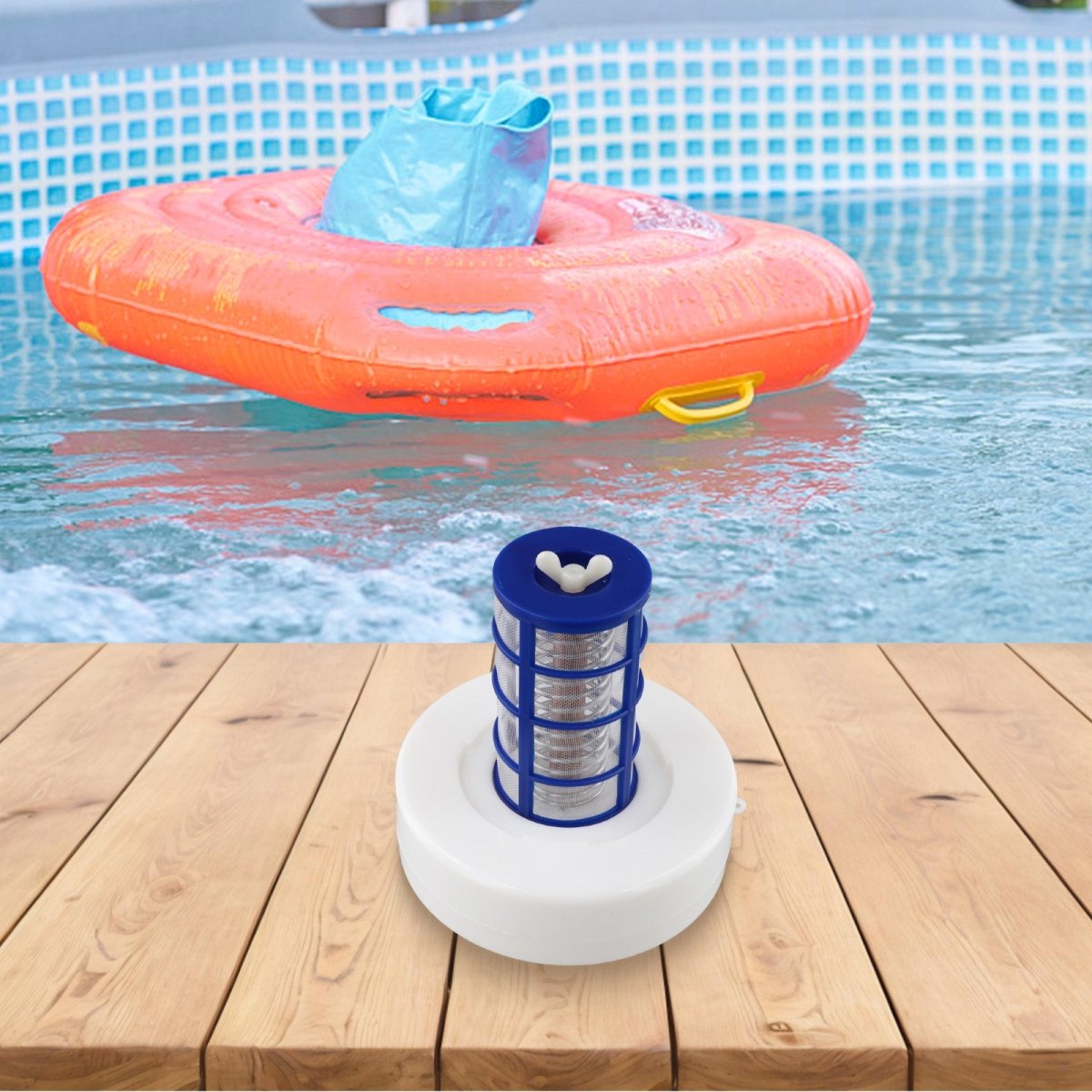 Solar Poolreiniger – Schwimmender Ionisator mit Solarbetrieb für Pflegeleichtes Wasser 7