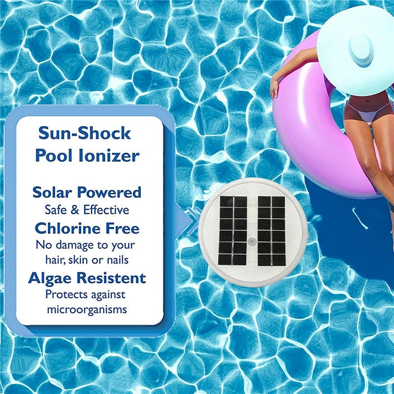 Solarbetriebener Poolreiniger – Kupferionen-Technologie für Klares Poolwasser 3