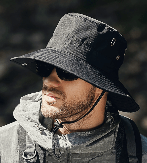 Sonnenschutzhut – Atmungsaktiver Sonnenhut mit UV-Schutz für Outdoor-Abenteuer 0