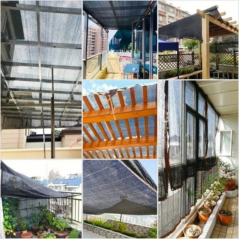 Sonnenschutznetz – 70–80 % Sonnenschutz für Gewächshaus und Garten 5