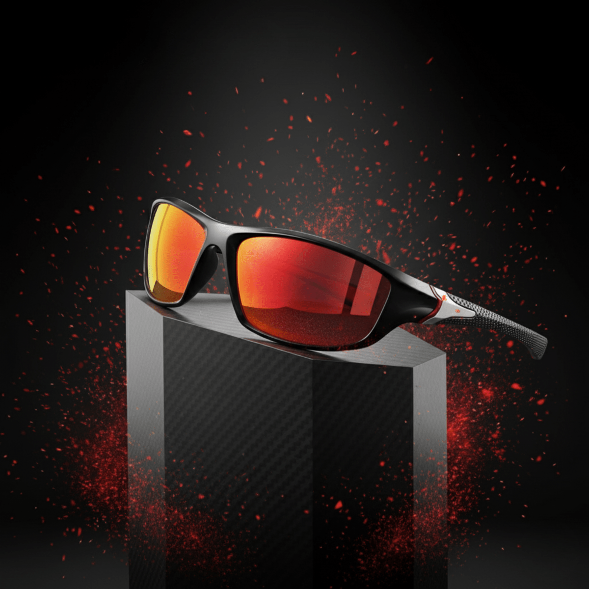 Sport Sonnenbrille Herren Damen mit Polarisierte Gläsern und UV400 Schutz 0