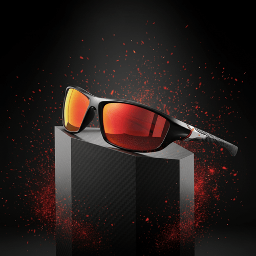 Sport Sonnenbrille Herren Damen mit Polarisierte Gläsern und UV400 Schutz 0