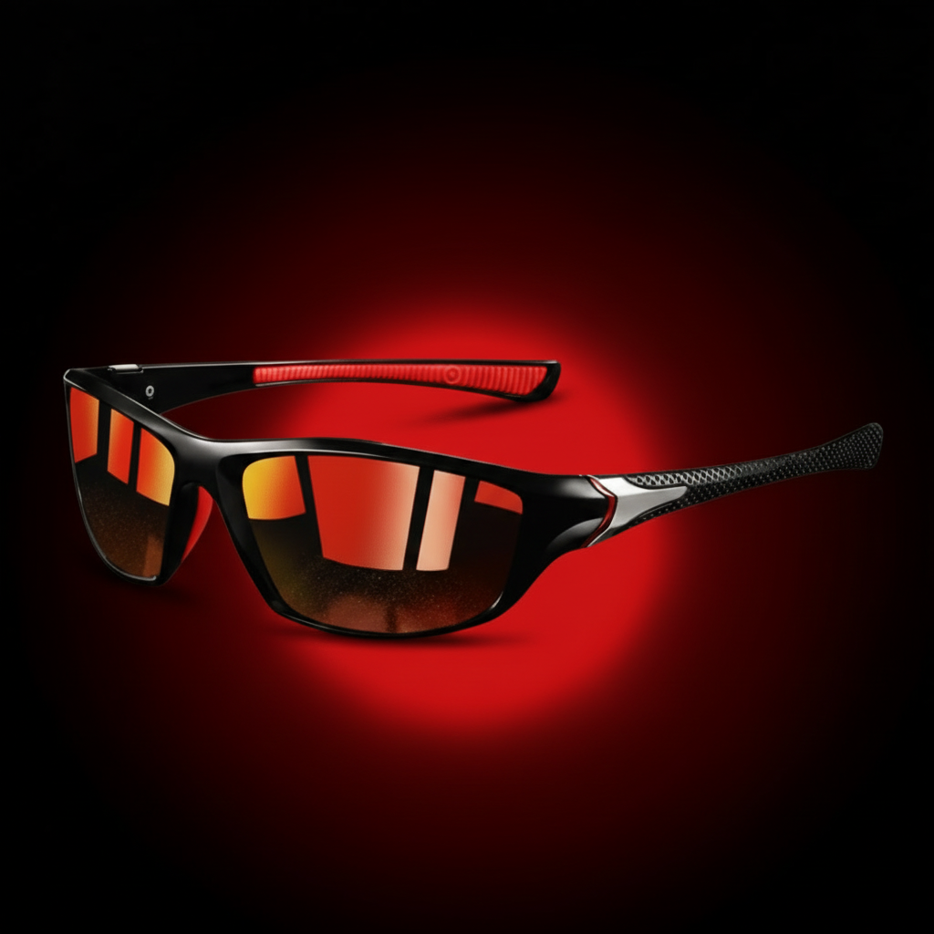 Sport Sonnenbrille Herren Damen mit Polarisierte Gläsern und UV400 Schutz 2