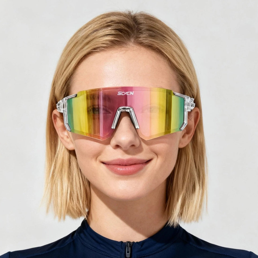 Sport Sonnenbrille für Outdoor-Aktivitäten mit UV400 Schutz, leichter Rahmen 1