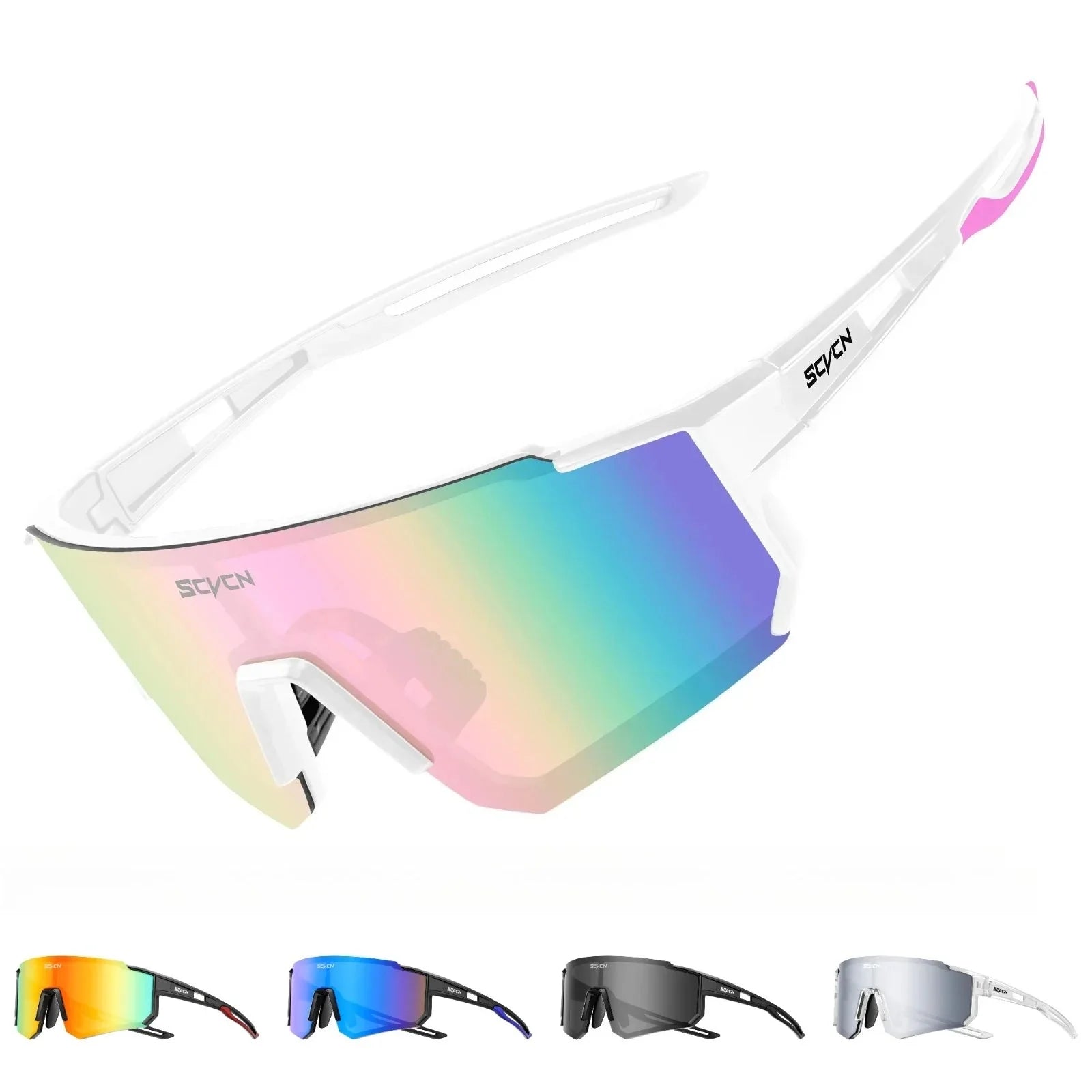 Sport Sonnenbrille für Outdoor-Aktivitäten mit UV400 Schutz, leichter Rahmen 2