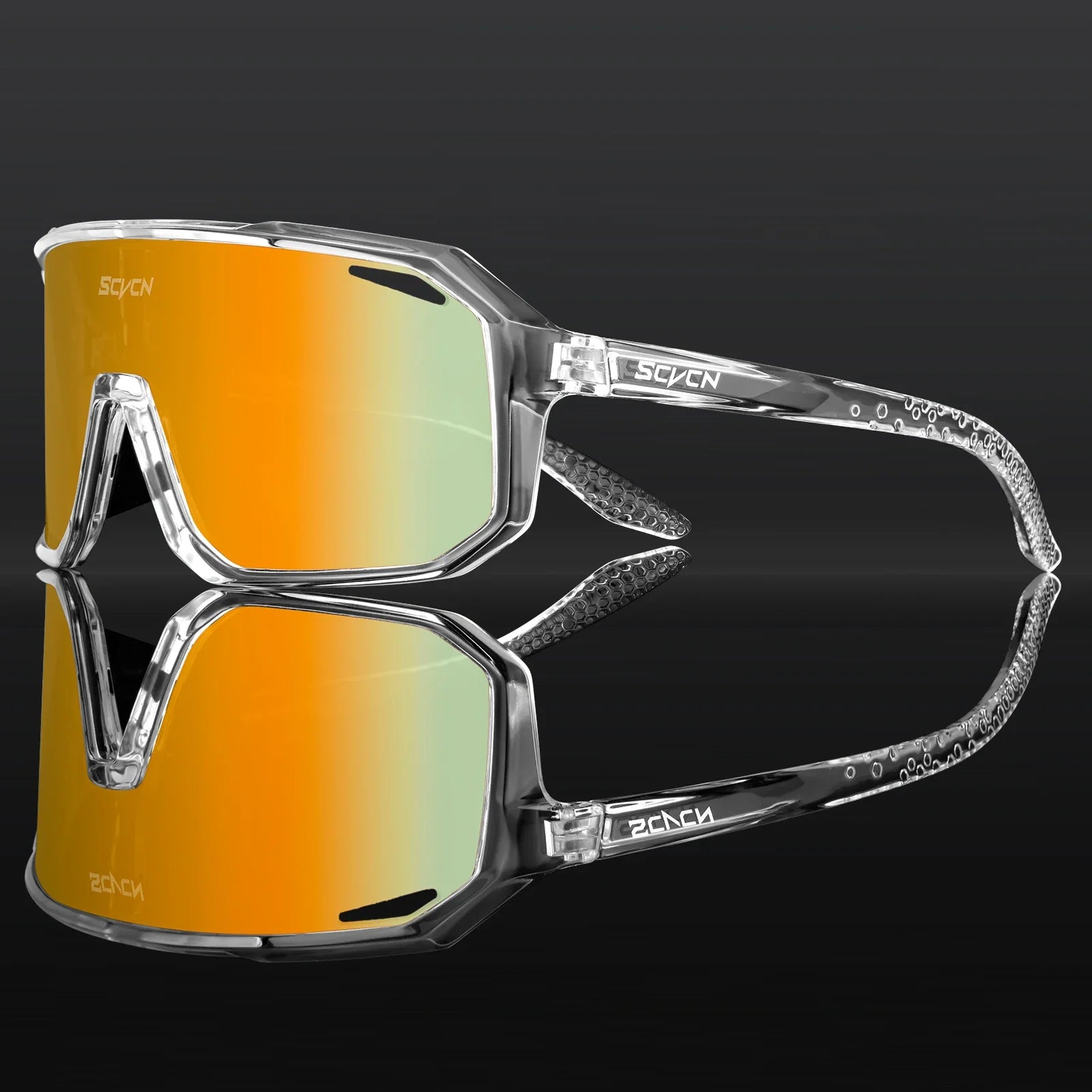Sport Sonnenbrille für Sport mit UV400 Schutz und leichtem TR90 Rahmen 10