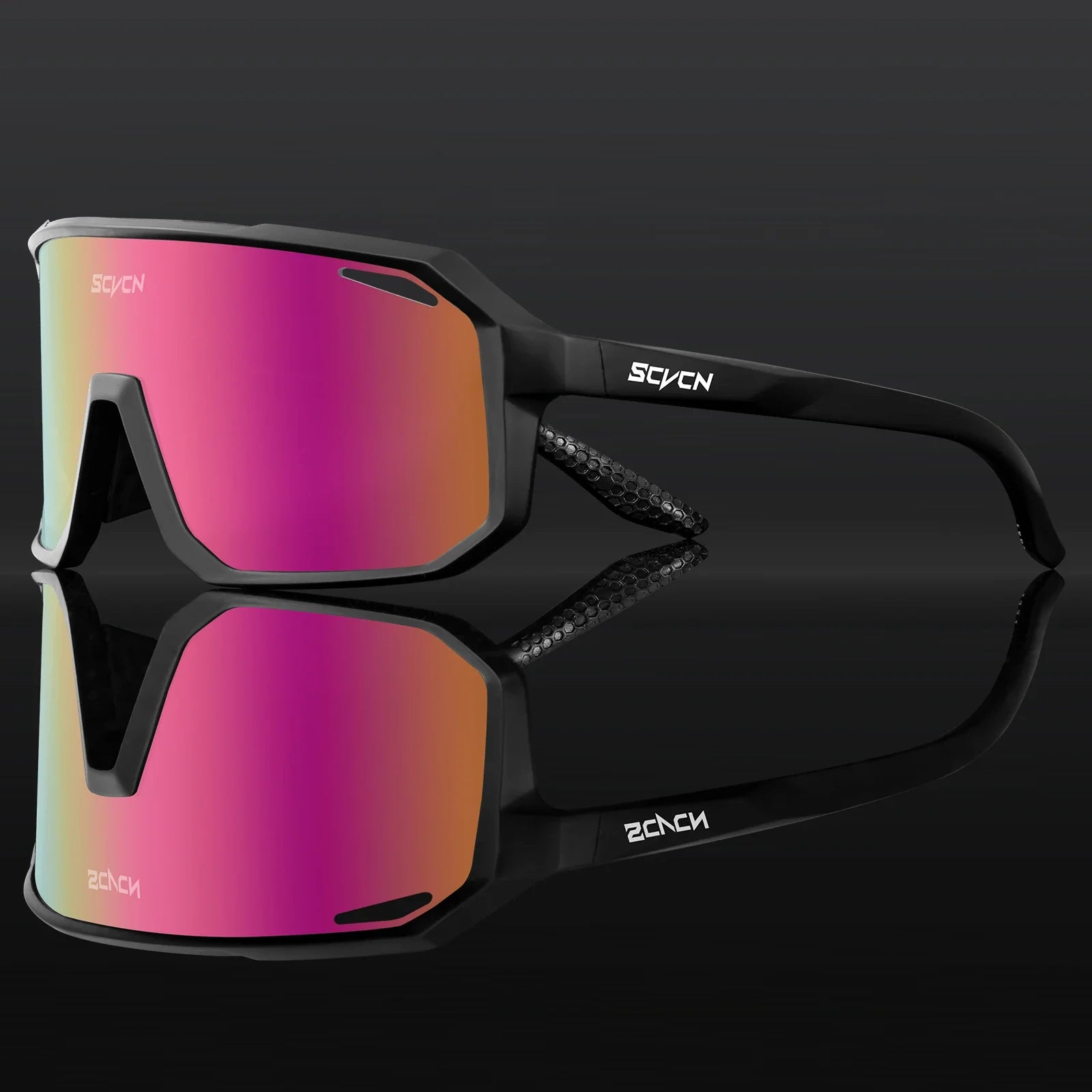 Sport Sonnenbrille für Sport mit UV400 Schutz und leichtem TR90 Rahmen 14