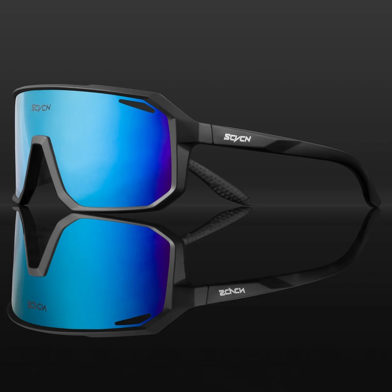 Sport Sonnenbrille für Sport mit UV400 Schutz und leichtem TR90 Rahmen 24