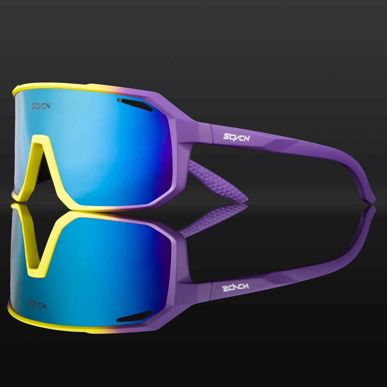 Sport Sonnenbrille für Sport mit UV400 Schutz und leichtem TR90 Rahmen 25