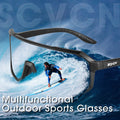 Sport Sonnenbrille für Sport mit UV400 Schutz und leichtem TR90 Rahmen 4
