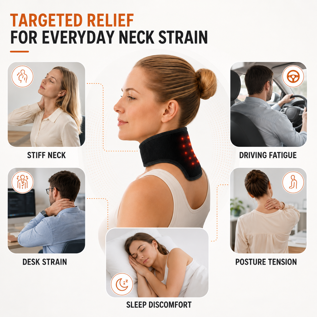 Thrives Outdoor | CerviGlow Self-Heating Neck Support 5