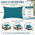 Thrives Outdoor | Sunvora Waterproof Outdoor Shade Sail 2