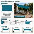 Thrives Outdoor | Sunvora Waterproof Outdoor Shade Sail 5